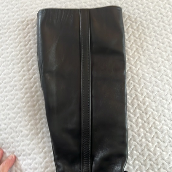 Black Heeled Boots-Excellent Condition. Size 9 - Picture 8 of 12